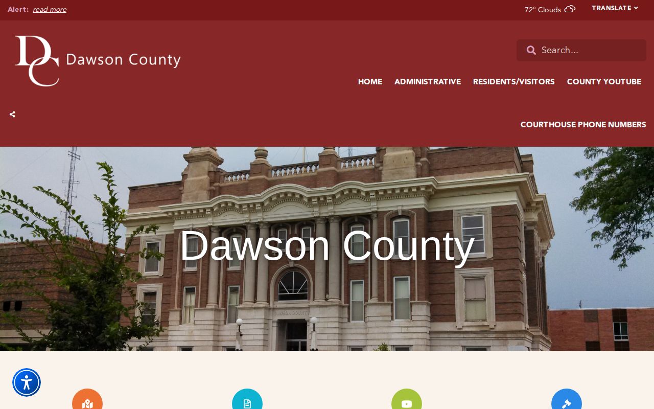 Dawson County official website source for jail roster and booking-record lookup